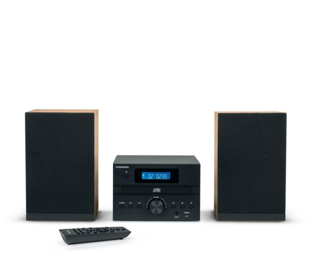 Thomson Mini COSY Bluetooth Bass Boost CD Radio FM 50W Czarna - 1350701 - zdjęcie